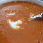 Spicy Tomato Chickpea Soup