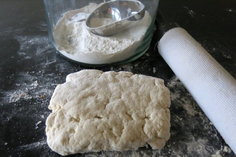 Traditional Old Fashioned Buttermilk Biscuits or Baking Powder Tea Biscuits