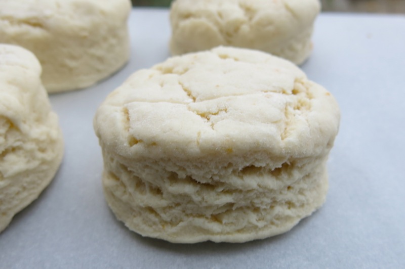 Traditional Old Fashioned Buttermilk Biscuits or Baking Powder Tea Biscuits