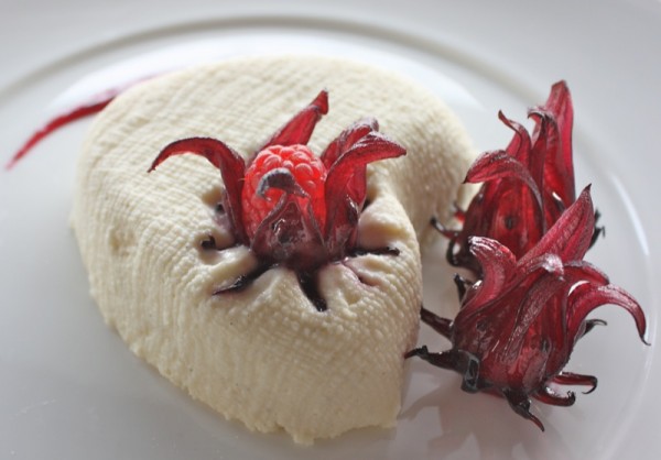 Coeur a la Creme with Raspberries & Chocolate Sauce – Recipe! - Live. Love.  Laugh. Food.