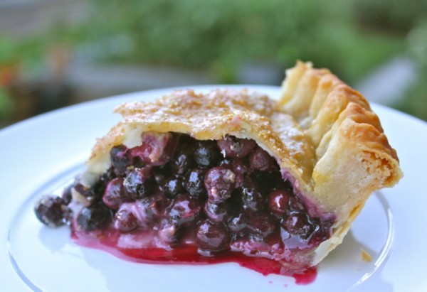 Traditional Saskatoon Berry Pie