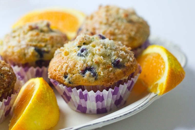 Cherry Bomb Joanne Blueberry-Orange-Sweet-Muffins