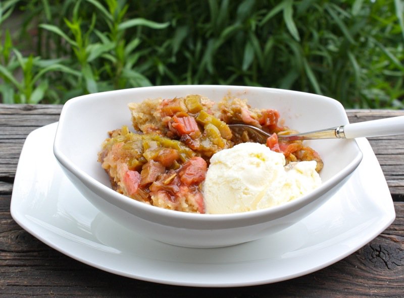 Rhubarb Crisp