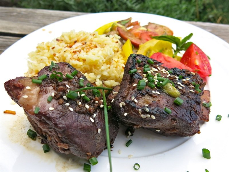 Sous Vide Short Ribs with Asian Style Rub and BBQ Sauce