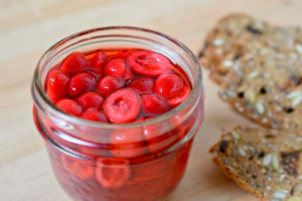 Dan's pickled cranberries