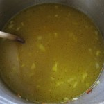 Italian Wedding Soup with Beef Meatballs and Spinach