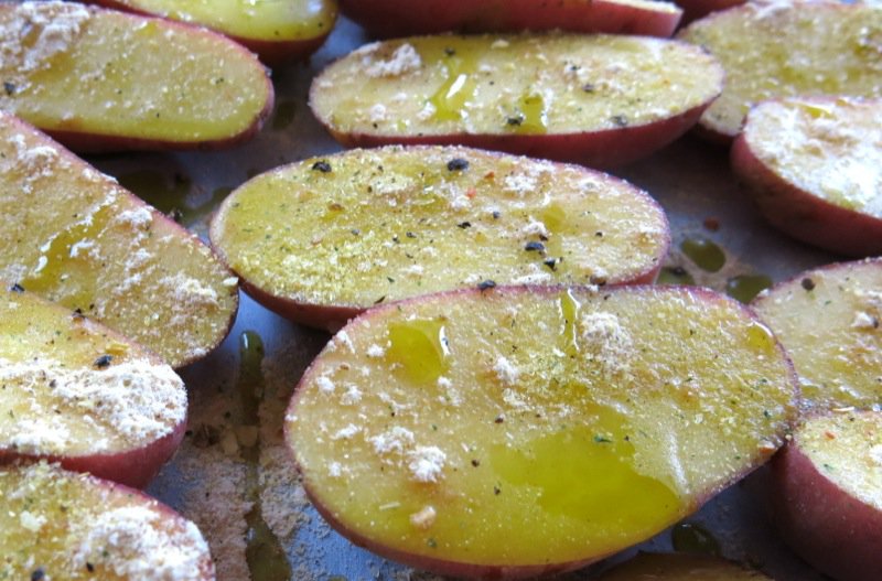 Quick Oven Roasted Potatoes