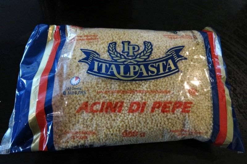 4 Acini di Pepe Pasta