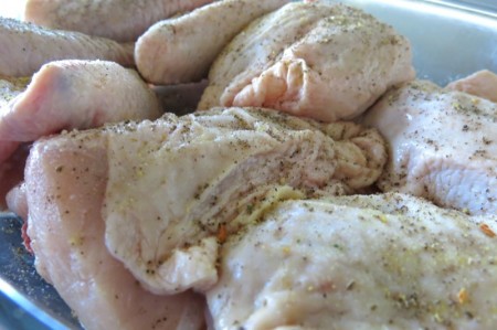 Quick Chicken in Wine