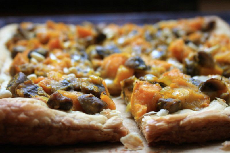 Bridget roasted squash galette