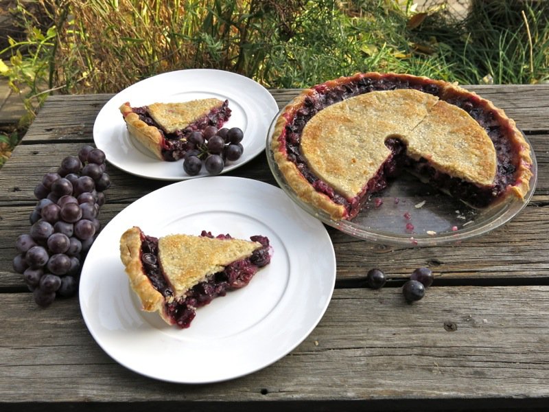 Concord Grape Pie 2 Slices 1