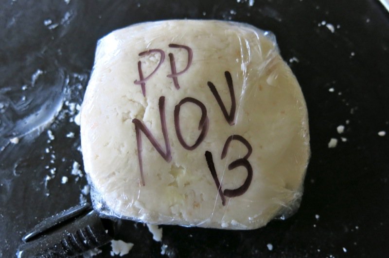 The Tenderflake Pie Pastry Recipe from the side of the box