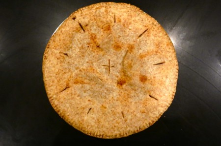 Savory Green Tomato Pie 