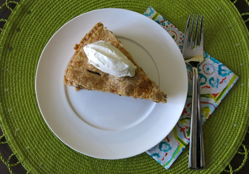 Savory Green Tomato Pie 