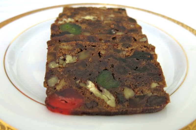 Traditional Canadian Christmas Cake or Bourbon Fruit Cake