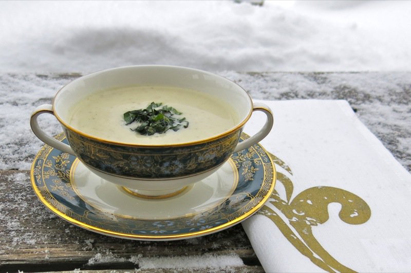 Humble White Turnip Soup