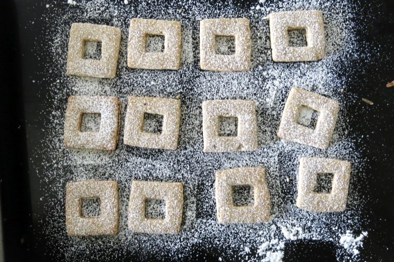 Linzer Sandwich Cookies