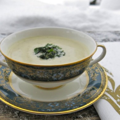 Humble White Turnip Soup