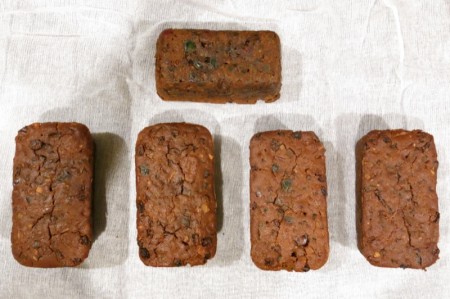 Traditional Canadian Christmas Cake or Bourbon Fruit Cake