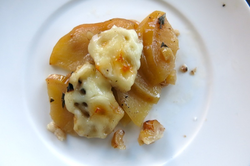 Autumn Apples with Latin Foods Queso Fresco