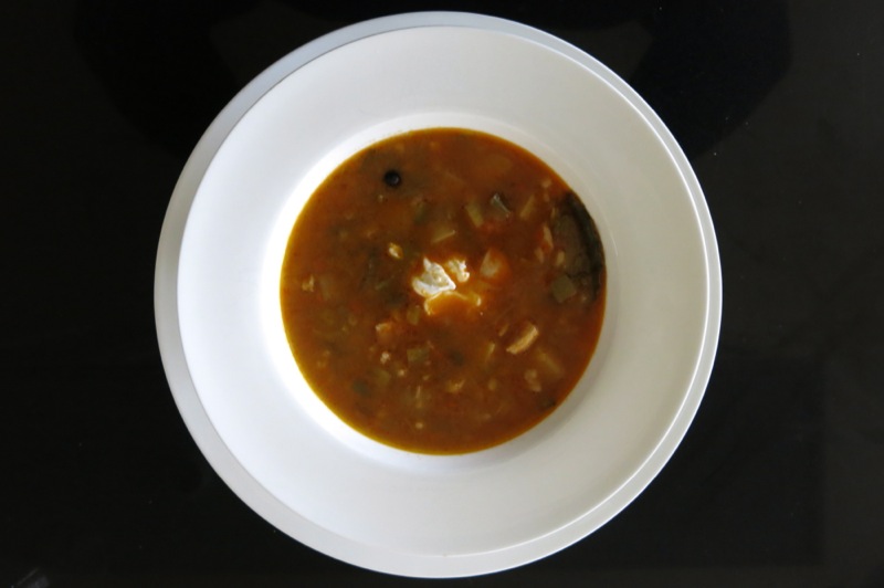 Polish Barley Soup with Chicken