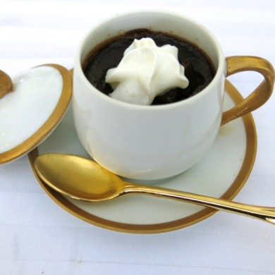 Chocolate Pots de Creme or Pots de Créme au Chocolat