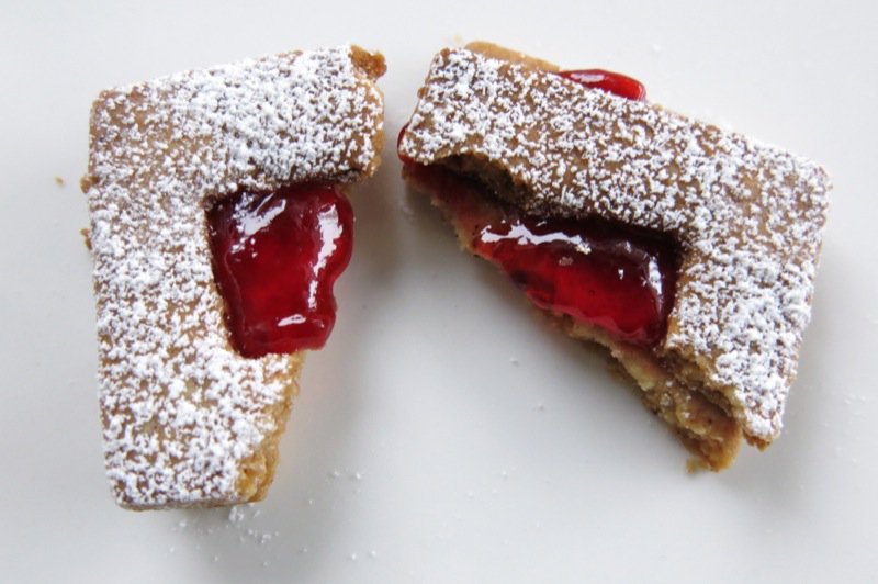 Linzer Sandwich Cookies