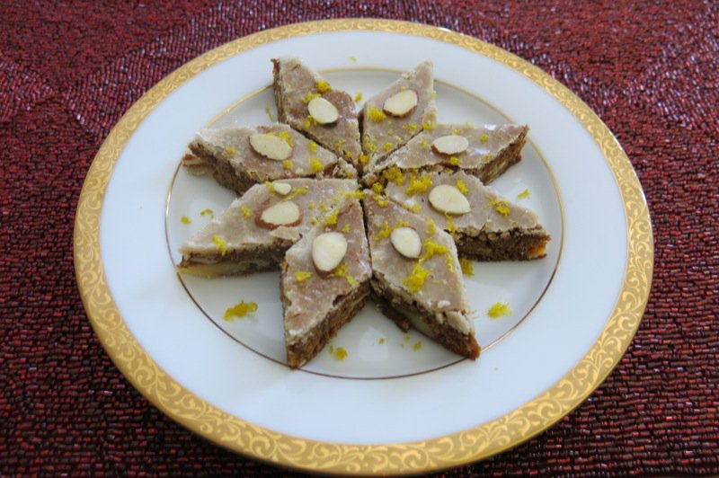 German Lebkuchen Bars