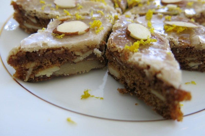 German Lebkuchen Bars