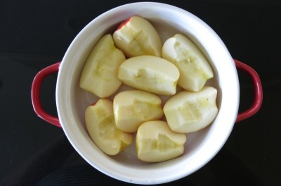 Autumn Apples with Latin Foods Queso Fresco