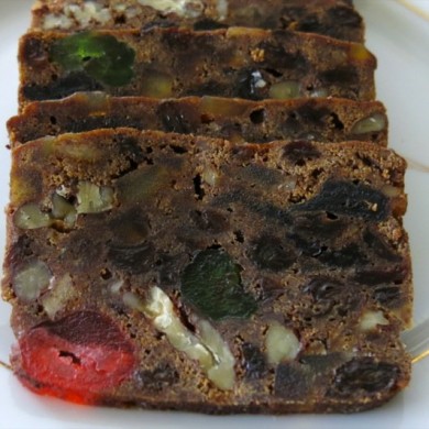 Traditional Canadian Christmas Fruit Cake TastingTraditional Canadian Christmas Cake or Bourbon Fruit Cake