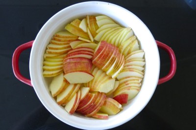 Autumn Apples with Latin Foods Queso Fresco
