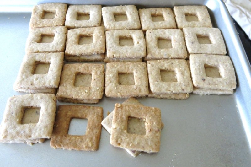 Linzer Sandwich Cookies