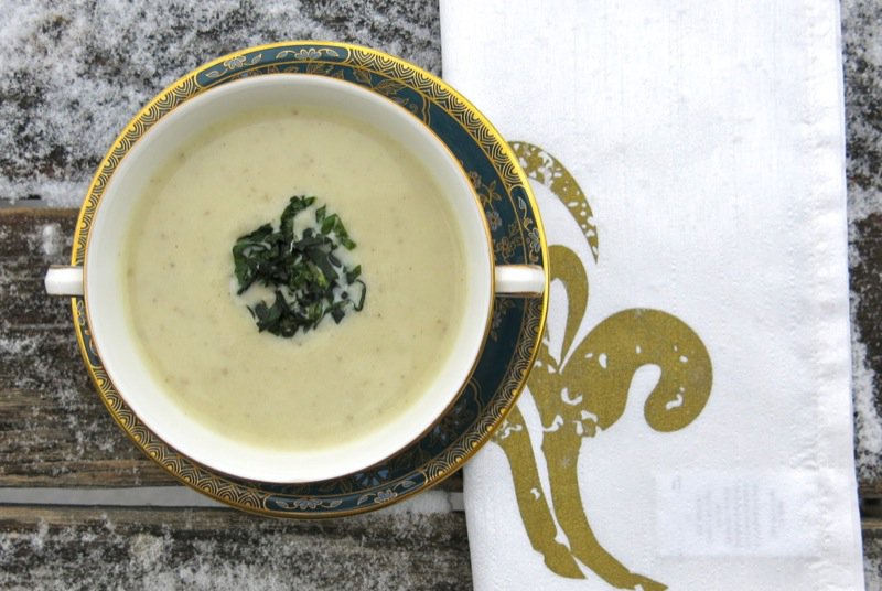 Humble White Turnip Soup