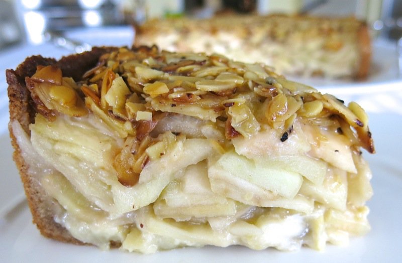 1 Deep Dish Apple Almond Pie Slice