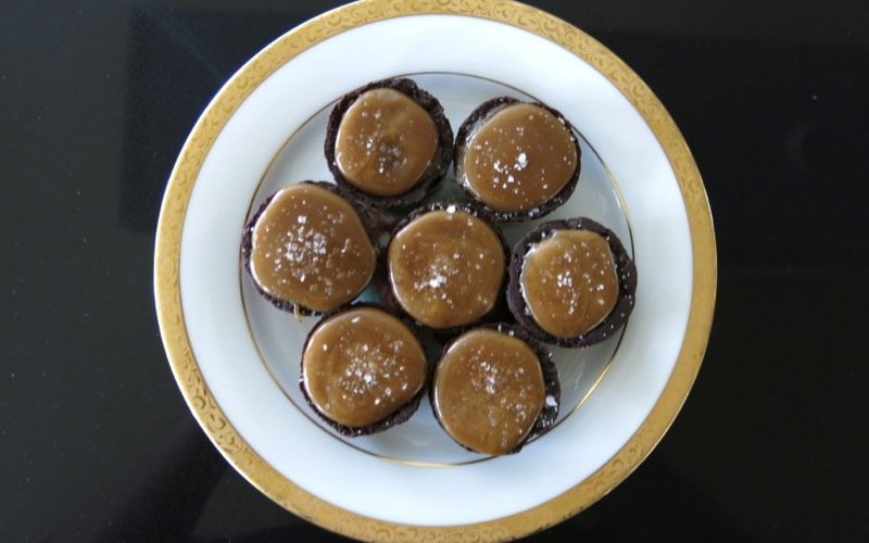 Chocolate Salted Caramel Tarts