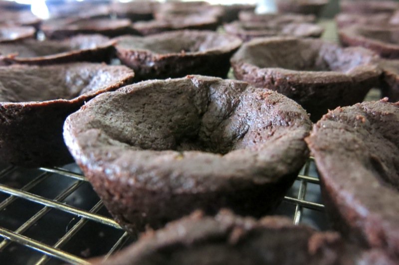 Chocolate Shortbread Crust or Tart Shells