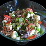 Marinated Poached Italian Seafood Salad: Insalata Frutti di Mare