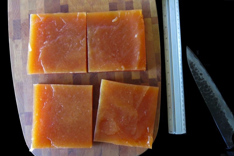 Homemade Quince Paste or Membrillo