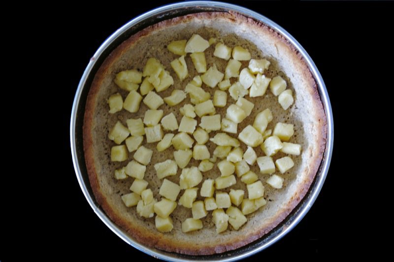 29 Deep Dish Apple Almond Pie with Marzipan