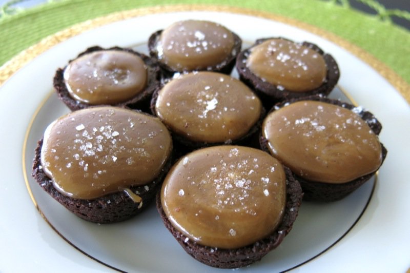 Chocolate Salted Caramel Tarts