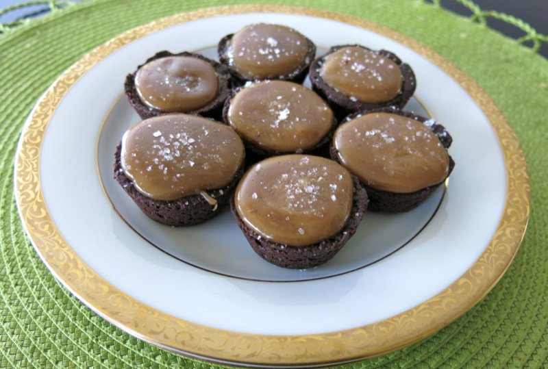 Chocolate Salted Caramel Tarts