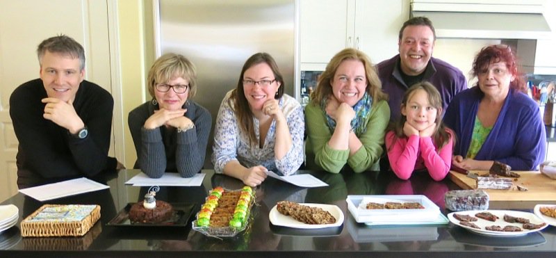 1 Group for Christmas Fruit Cake Tasting