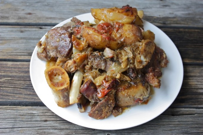 Beef Shank Canadian Prairie Pot Dinner