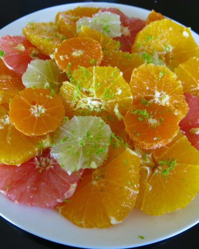 1 Citrus Salad close up