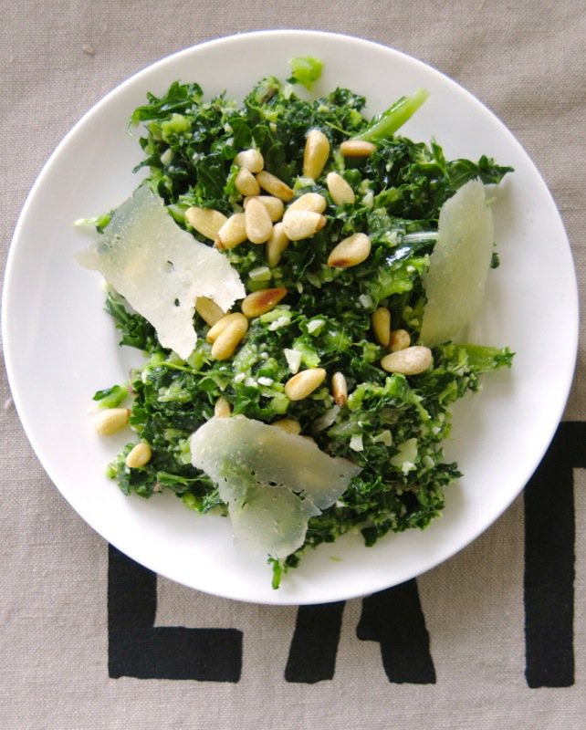 17 Kale and Pinetip Salad