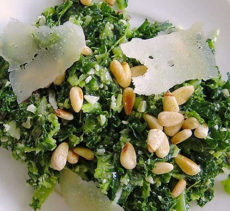 2 Kale and Pinetip Salad