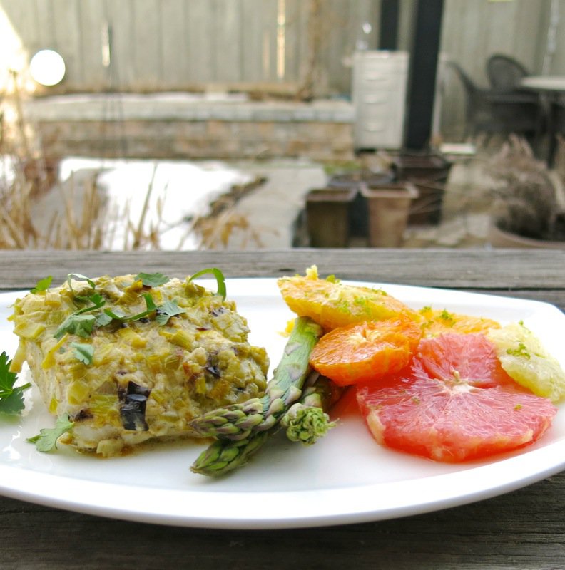 2 Sablefish with Citrus Salad