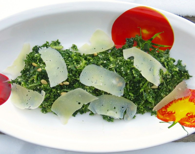 20 Kale and Pinetip Salad