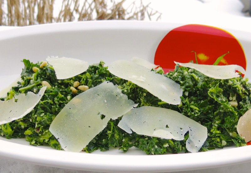 4 Kale and Pinetip Salad